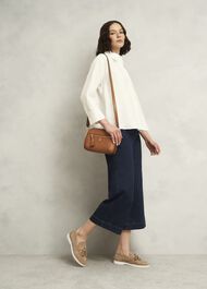 Dorset Suede Loafers, Light Camel, hi-res