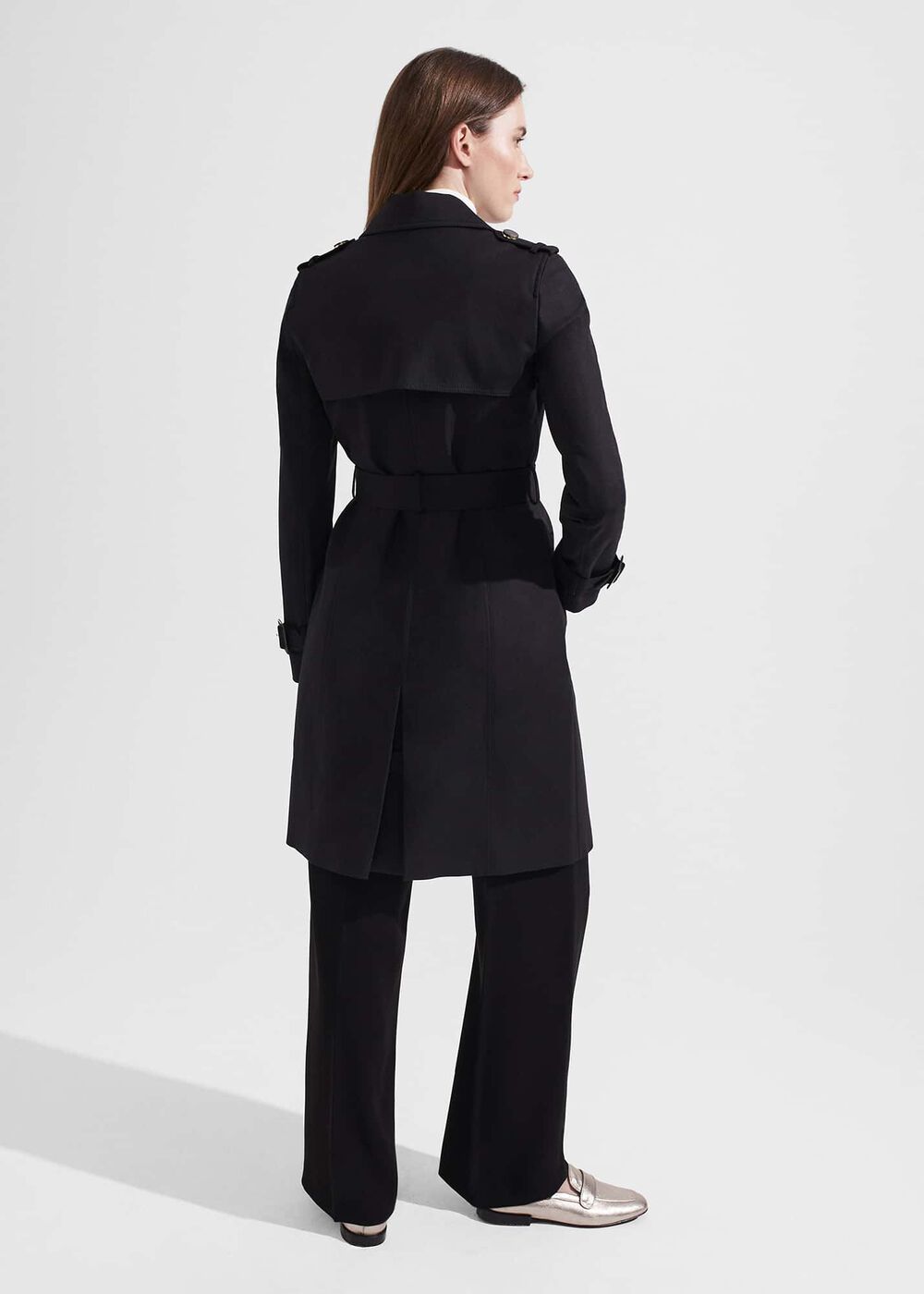 Mira Trench, Black, hi-res