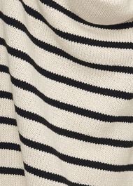 Everly Striped Jumper, Stone Black, hi-res