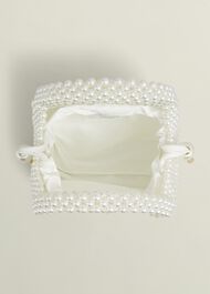 Kamala Pearl Bag, Ivory, hi-res