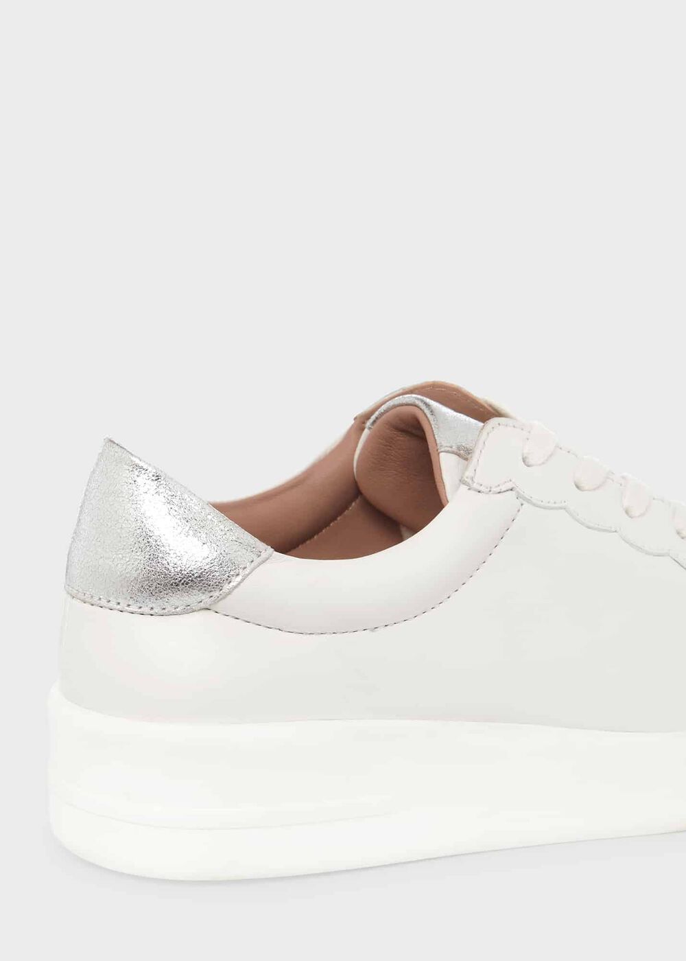 Mollie Trainer, White Metallic, hi-res