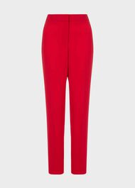Zinnia Tapered trousers, Red, hi-res