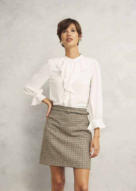 Maribella Blouse, Ivory Maribella Blouse