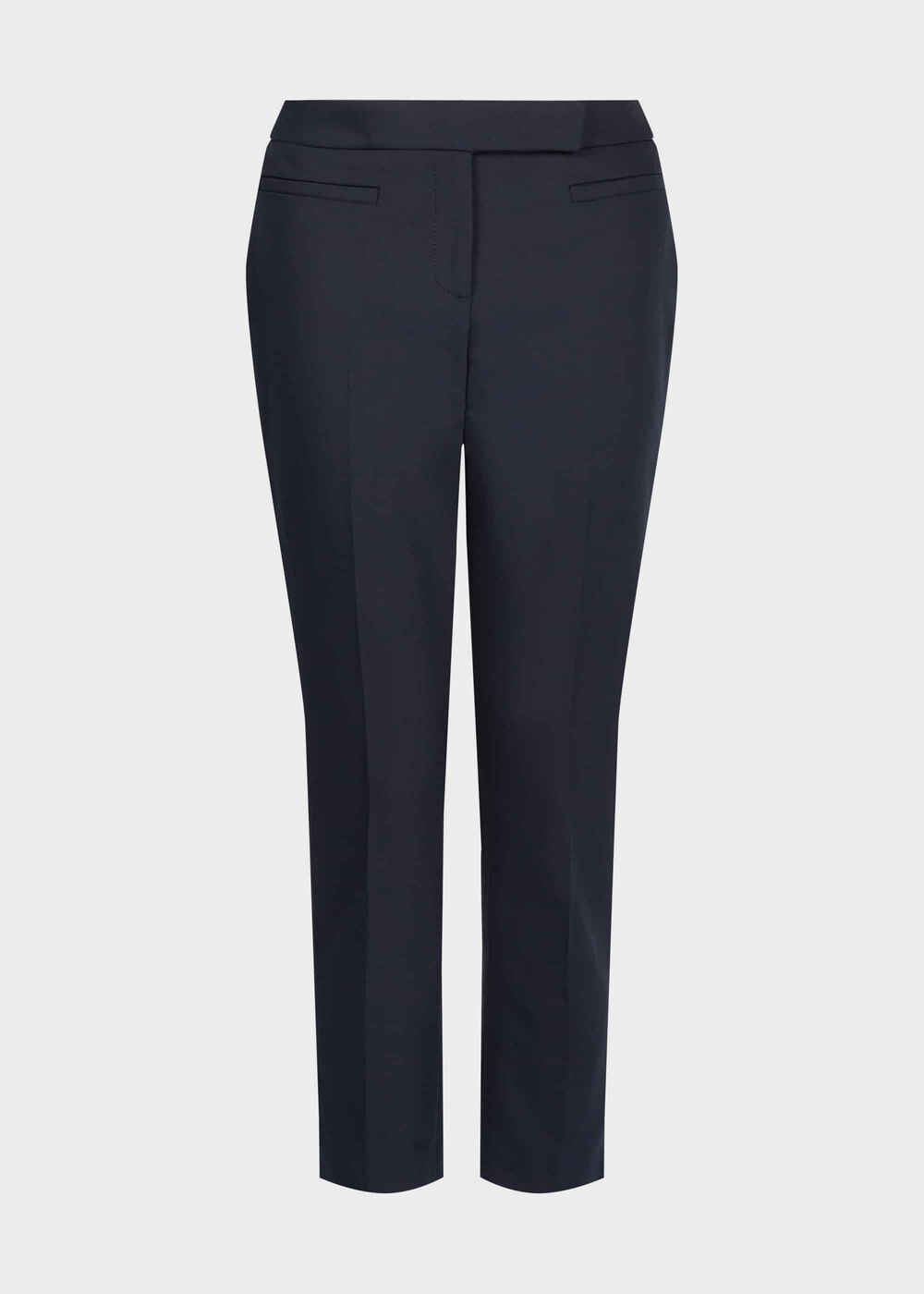 Petite Annie Slim Pants With Stretch, Navy, hi-res