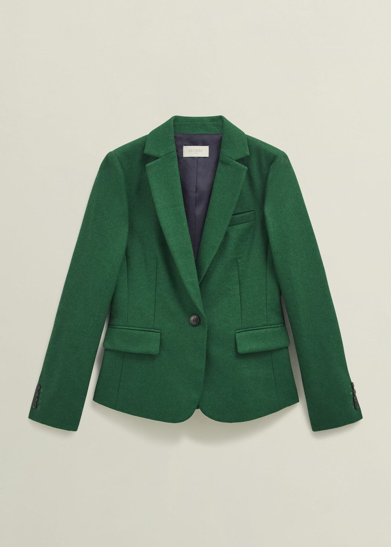 Petite Blake Wool Jacket, Agate Green, hi-res