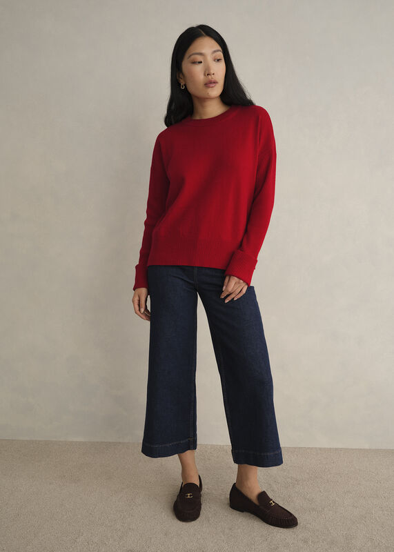 Darla Wool Blend Knitted Sweater