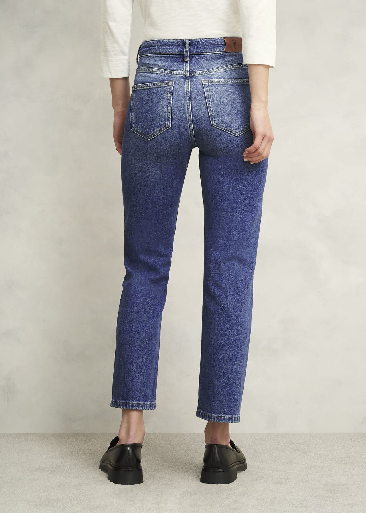 Shea Straight Jeans, Mid Wash, hi-res