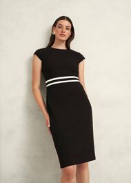 Harmony Dress, Black Ivory, hi-res