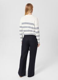 Jacqui Trousers, Navy, hi-res