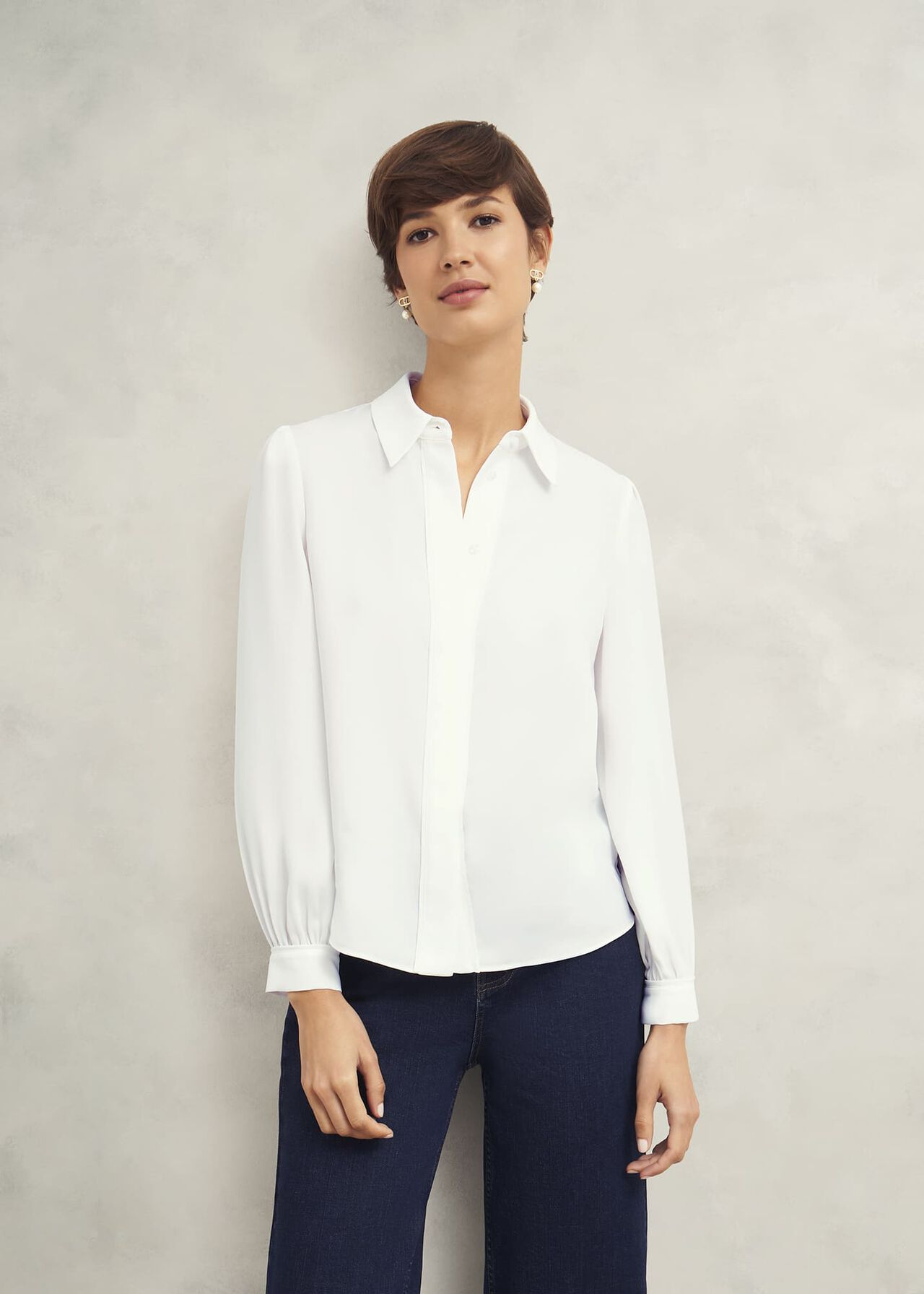 Jonie Shirt, Ivory, hi-res