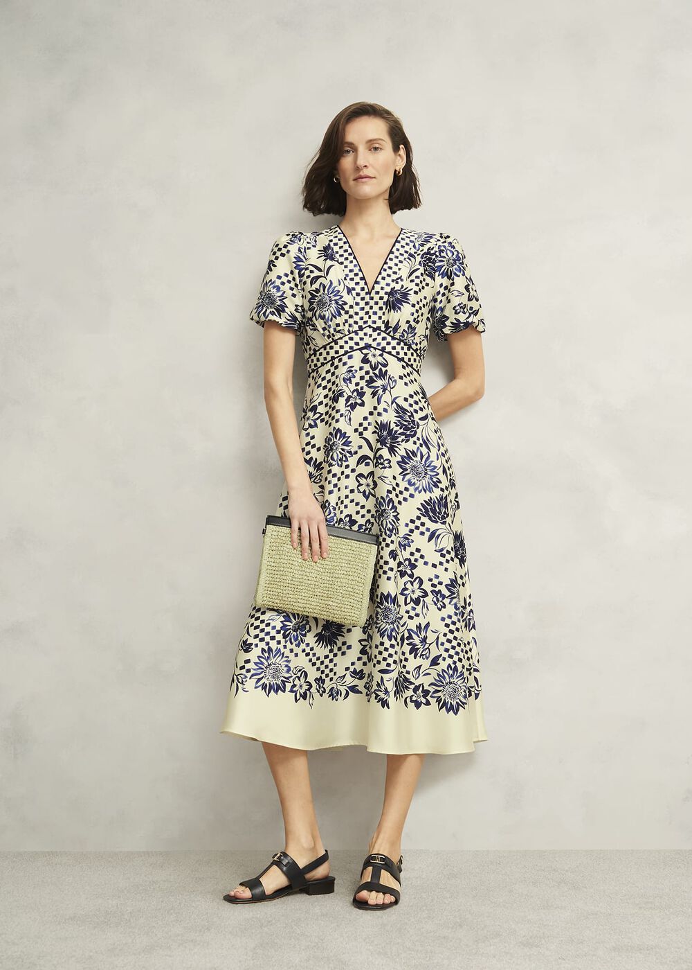 Trelissick Dress, Cream Multi, hi-res