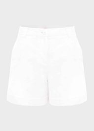 Lenna Linen Short, White, hi-res