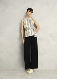 Levens Top, Cream Black, hi-res