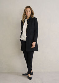 Valentina Ballet Flats, Black, hi-res