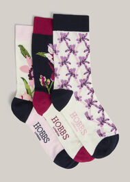 Valentine Sock Set, Pink Multi, hi-res