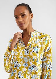 Shona Blouse, Yellow Multi, hi-res