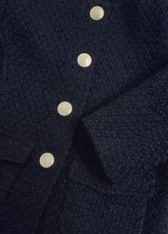 Marie Jacket With Wool, Navy, hi-res