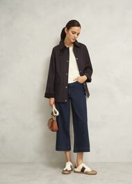 Gabby Barn Jacket, Chocolate, hi-res