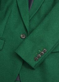Petite Blake Wool Jacket, Agate Green, hi-res