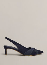 Renee Slingbacks, Midnight Navy, hi-res