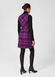 Mary Wool Dress, Purple Multi, hi-res