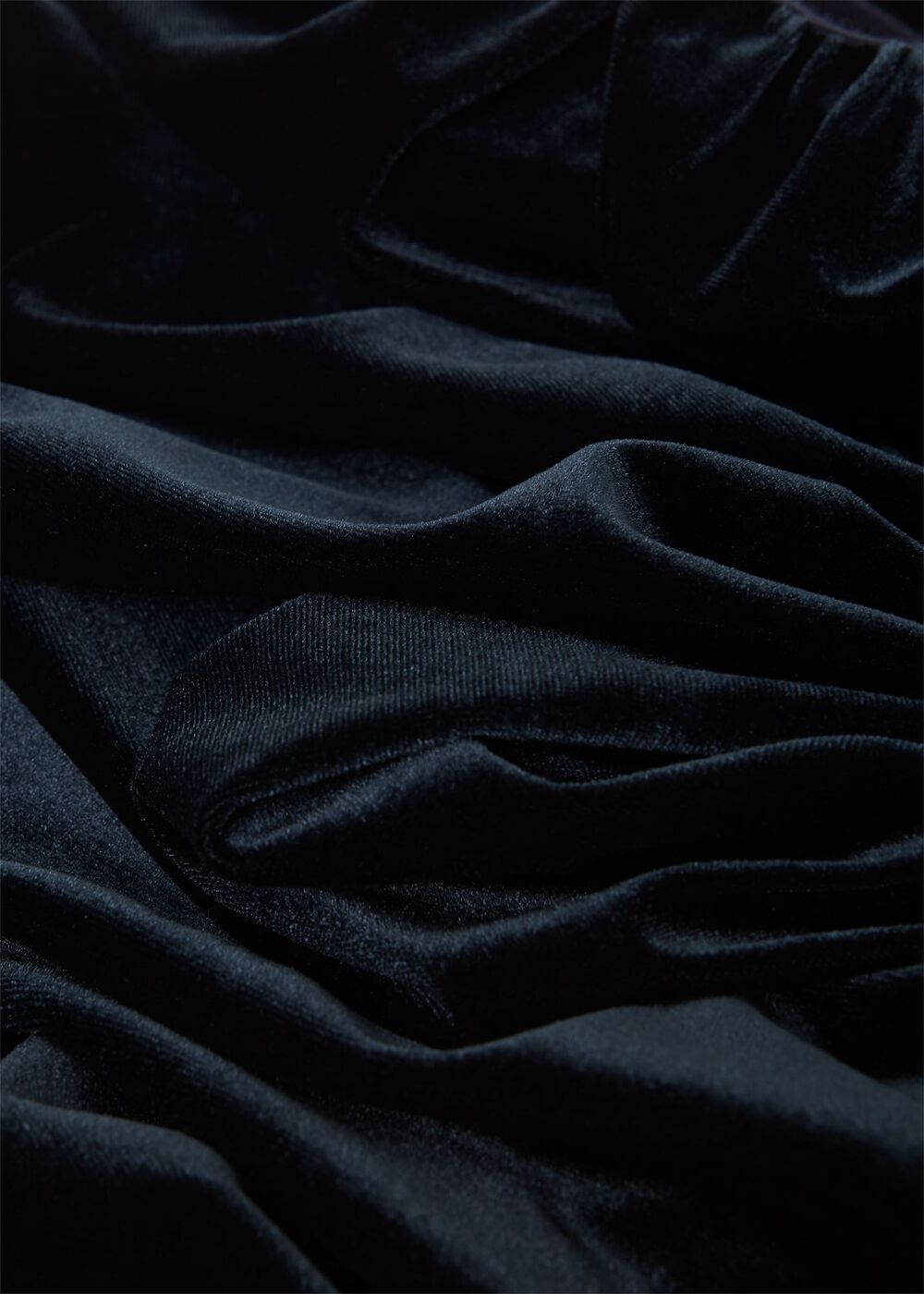 Sian Velvet Dress, Navy, hi-res