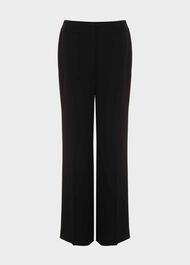 Mel Straight Pants, Black, hi-res