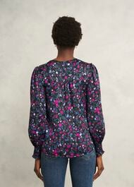 Tasha Blouse, Black Multi, hi-res