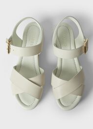 Hattie Sandal, White, hi-res