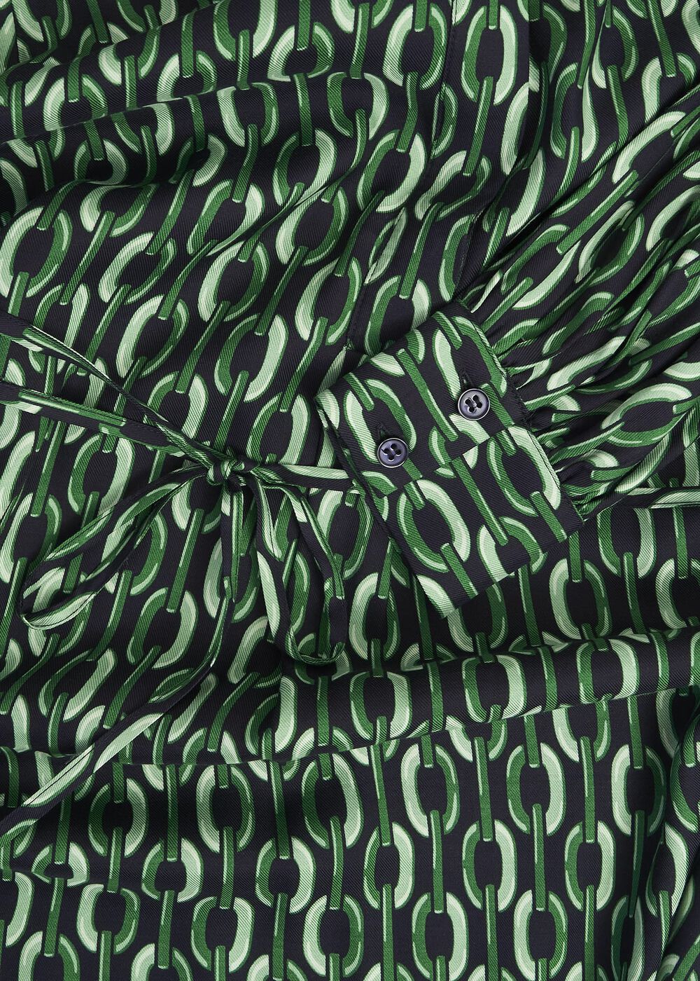 Petite Florian Dress, Navy Green, hi-res