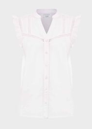 Sywell Blouse, White, hi-res
