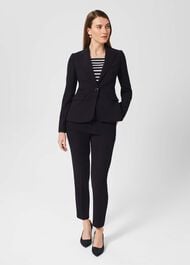 Petite Mia Jacket, Navy, hi-res