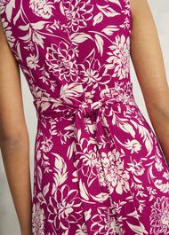 Marylise Jersey Dress, Pink Cream, hi-res