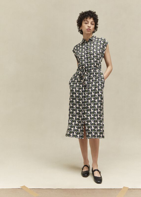 Kalinda Shirt Dress