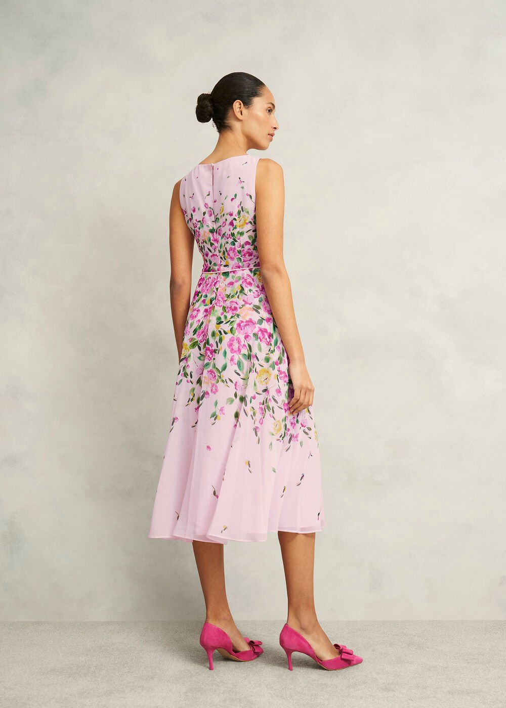 Carly Dress, Pink Multi, hi-res