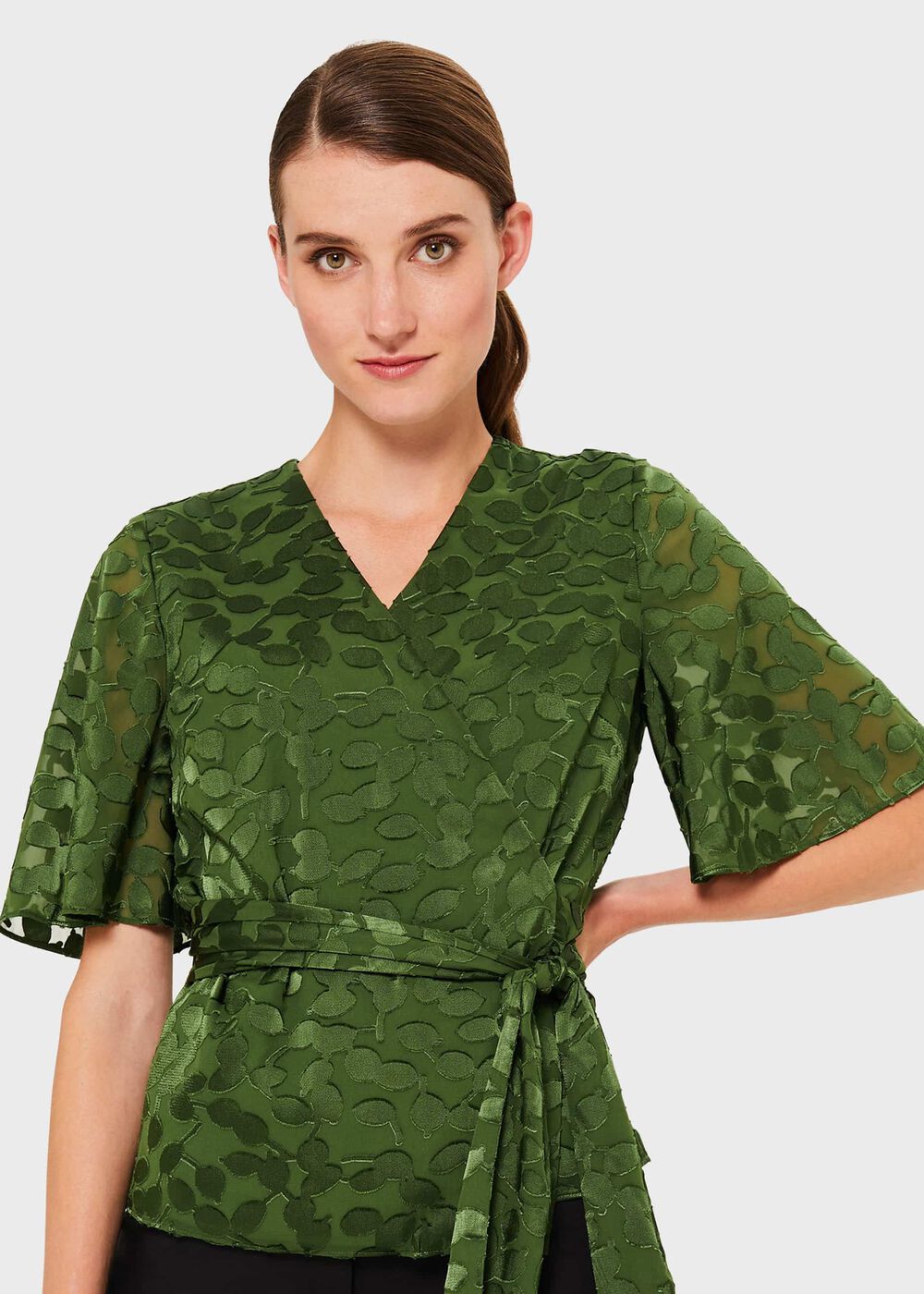 Dorothy Blouse, Fern Green, hi-res