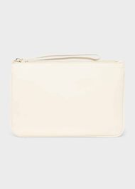 Chelsea Leather Wristlet, Ice White, hi-res