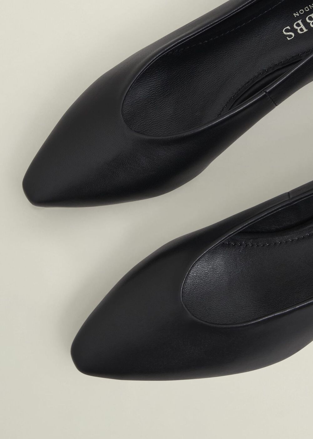 Asher Ballet Flats, Black, hi-res