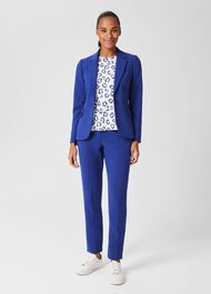 Suki Slim Trousers, Cobalt Blue, hi-res