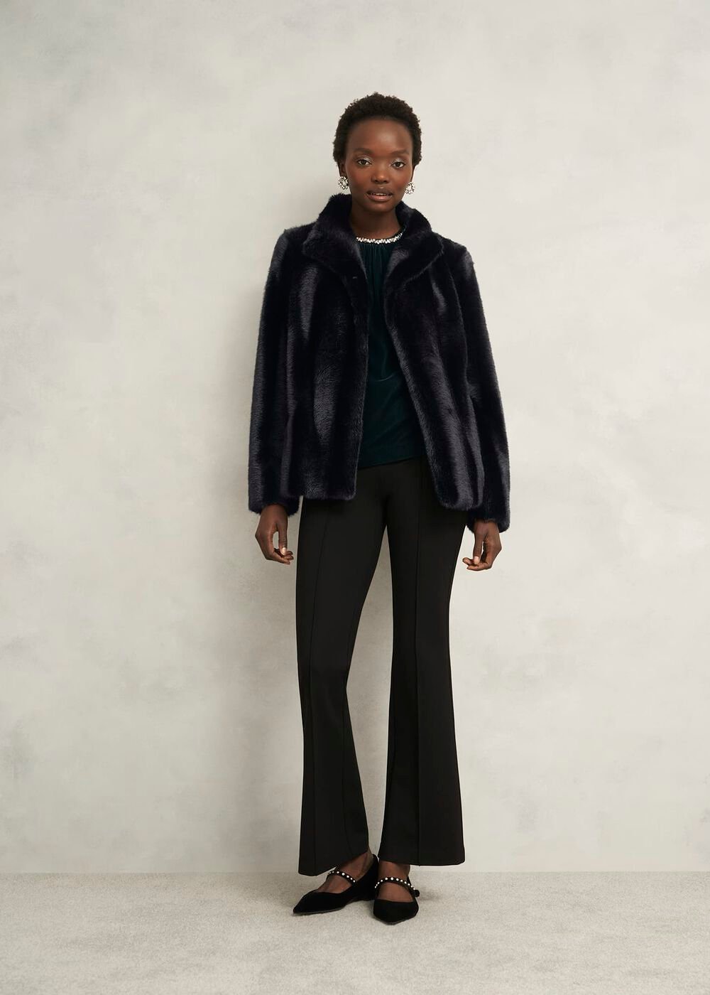 Misha Coat, Black, hi-res
