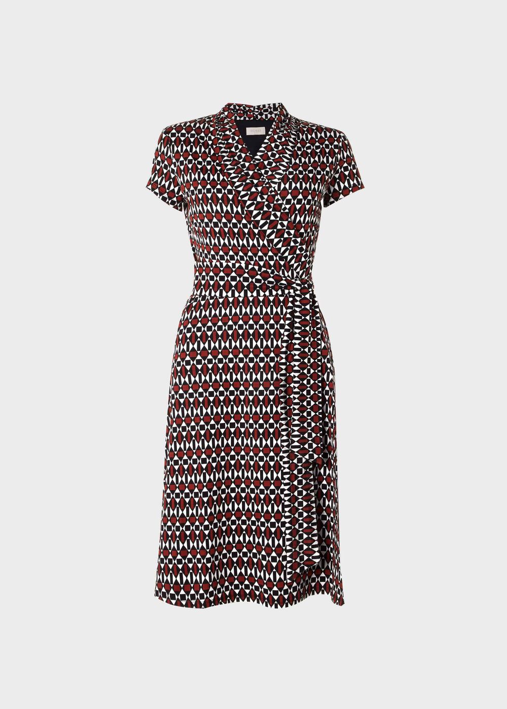 April Wrap Dress, Multi, hi-res
