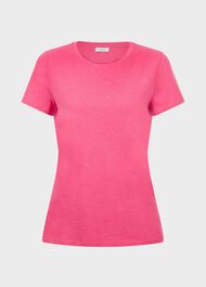 Pixie Cotton T-Shirt, Hot Pink, hi-res
