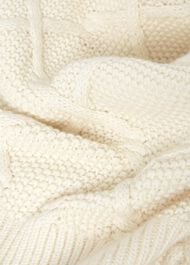 Cianna Cotton Jumper, Ivory, hi-res