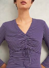 Simmy Printed Top, Purple Multi, hi-res