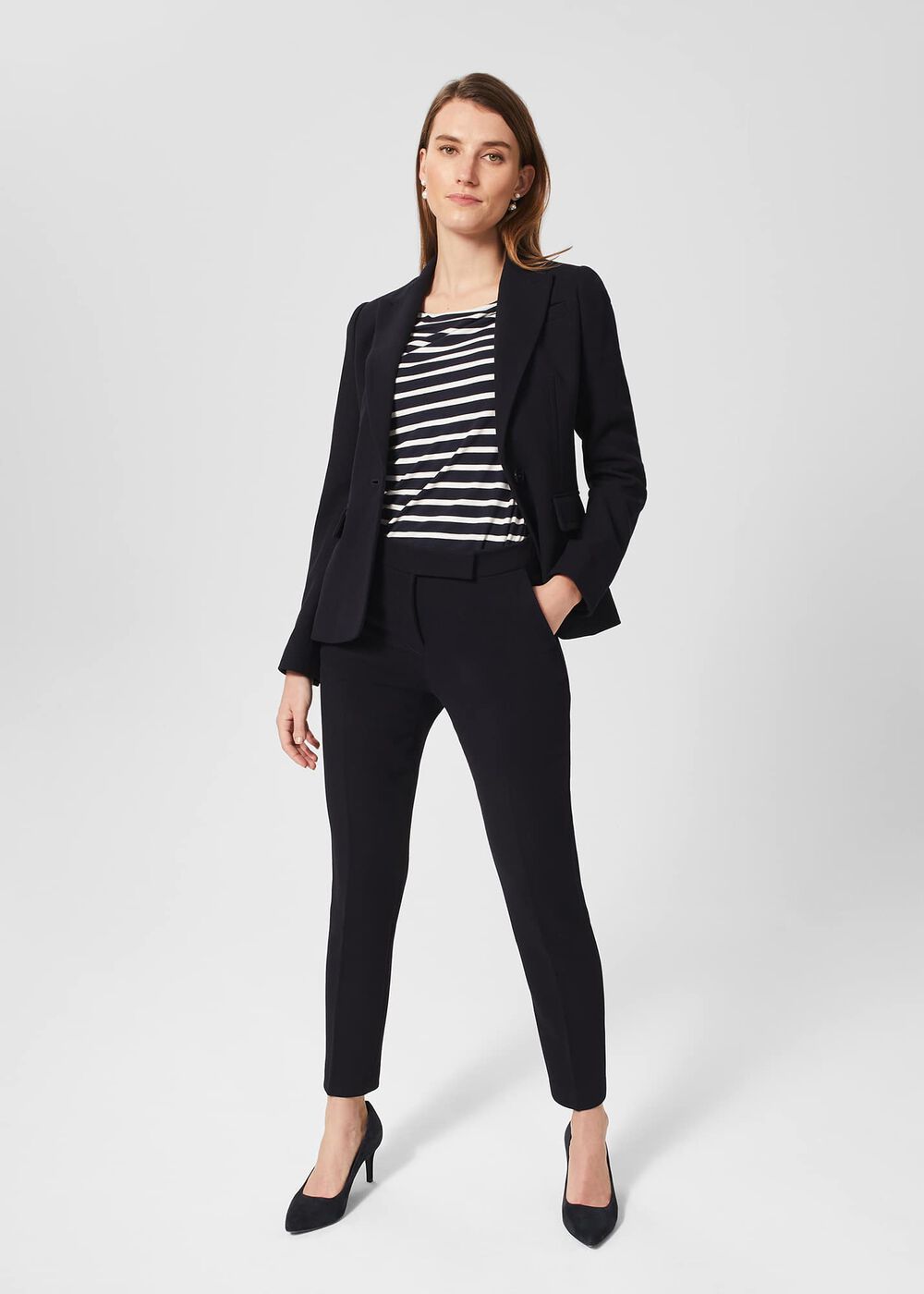 Petite Mia Jacket, Navy, hi-res