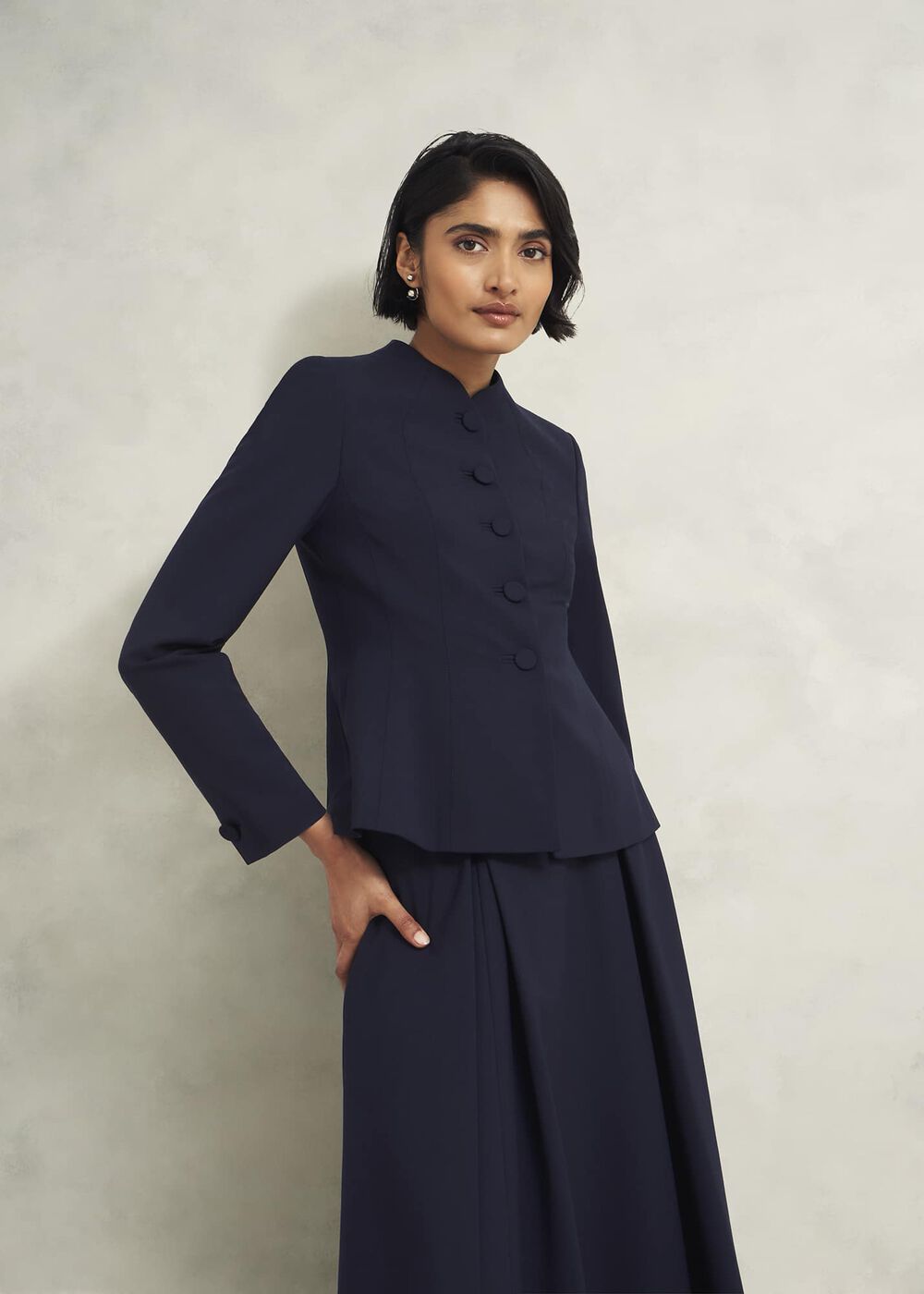 Berkeley Jacket With Wool, Navy, hi-res