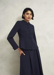 Berkeley Jacket With Wool, Navy, hi-res