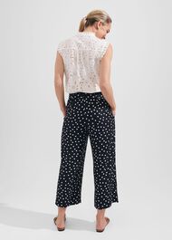 Astrid Crop Pants, Navy Ivory, hi-res