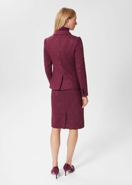 Petite Blake Wool Jacket, Purple Multi, hi-res