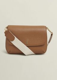 Berwick Leather Crossbody Bag, Tan Ivory, hi-res